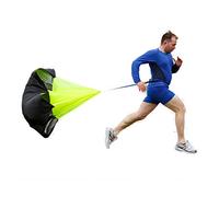 Fitness Health Parachute for Speed Training - 56 Inch Speed Chute for Sprint Trainers - Muscles Strengthen Sport Parachute - Fitness Parachute Velcro Closure and Stylish Bag