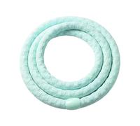 Fitness Hoop, Foldable Gymnastics Equipment with Silent Reel And Breathable Material for Complete Exercises, 1.5kg green