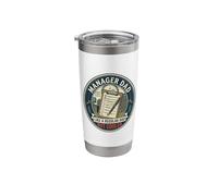 Fitness Instructor Dad Gym Workout Training Father's Day Stainless Steel Insulated Tumbler