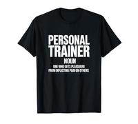 Fitness Instructor Personal Trainer Noun Pleasure T-Shirt