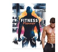Fitness Journal,Fitness Training Log - Weekly Monthly Bodybuilding Journal for Gym Home, Workout Recording Notebook