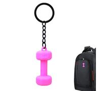 Fitness Keychain, Weight Lifting Keychain, Barbell Fitness Keychain, Women Exercise Pendant, Original Keychain, Beautiful Design for Bodybuilding Fitness