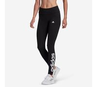adidas Women's ESSENTIALS HIGH-WAISTED LOGO LEGGINGS, Black / White, XXS
