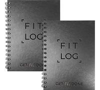 Fitness Log Book & Workout Planner - Designed by Experts Gym Notebook, Workout Tracker, Exercise Journal for Men Women