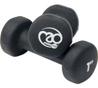 Fitness Mad Dumbell Set Pack of 2 in Black | Size: 5kg Fitness Mad Black 5kg