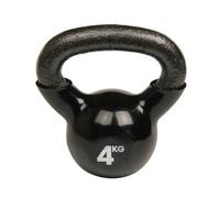 Fitness Mad 4Kg Cast Iron Kettlebell For Home Workouts And Strength Training