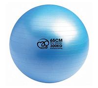Fitness Mad Anti Burst Swiss Ball, 300 kg Load Tested Yoga Ball, 55 cm / 65 cm / 75 cm, Exercise Ball for Fitness, Pilates, Pregnancy & Core Workouts