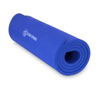 Fitness-Mad Core Fitness Mat | Lightweight & Comfortable NBR Exercise & Pilates Mat | Non-Absorbent Easy to Clean | 10 / 15mm Thick with Optional Eyelets to Wall Hang