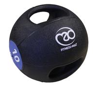 Fitness Mad Double Grip Medicine Ball, 10kg