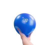 Fitness Mad Exer-Soft Stability Ball, Soft Pilates Ball, 3 Sizes: 7”, 9” & 12”, Mini Gym Ball for Pilates, Yoga, Core Training and Physical Therapy (7", Blue)