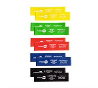 Fitness Mad Hand Resistance Loops, Set of 10