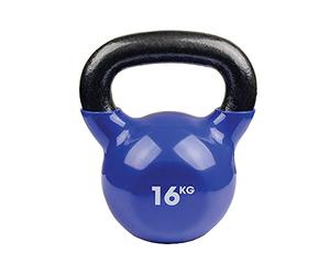 Fitness Mad Kettlebells - WEIGHTS 4-24kg (16Kg- Blue)