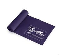 Fitness-Mad Latex Free Resistance Bands | Elastic Exercise Band in 4 Different Resistance Levels | Great for Strength Training, Therapy & Rehab | Single Band or Set of 3, 1.5m long