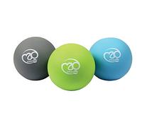 Fitness Mad Massage Ball, Ideal for Trigger Point Therapy, Deep Tissue & Myofascial Release, Relaxes Tight Muscles & Stress, 3 Hardness Levels