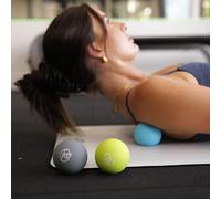Fitness Mad Massage Ball, Ideal for Trigger Point Therapy, Deep Tissue & Myofascial Release, Relaxes Tight Muscles & Stress, 3 Hardness Levels