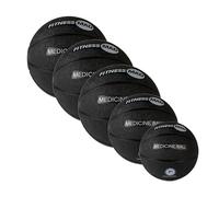 Fitness Mad Medicine Ball, Heavy Duty Rubber Med Ball, Home Gym, Fitness Training and Workout Equipment, Target Core Strength, Ab Exercises, 1kg, 2kg, 3kg, 4kg, 5kg