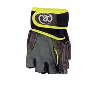 Fitness Mad Men's Leather Training Gloves in Green | Size: Medium Fitness Mad Green M