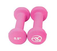Fitness Mad Neo Dumbbells, Weights 0.5kg - 6kg (Pair) (0.5kg, Pink)