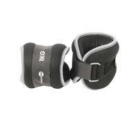 Fitness Mad Neoprene Wrist & Ankle Weights Pair | Adjustable Velcro Strap for a Comfortable Design | Add Extra Resistance to Walking, Jogging & Aerobic Workouts | 0.5kg / 2kg / 4kg