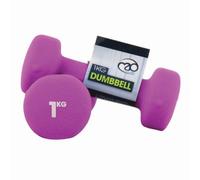 Fitness Mad Dumbbells Neoprene Hand Weights Women Ladies Gym Pair 0.5kg - 6kg