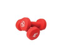 Fitness Mad Neoprene Dumbbells 4kg in Red Fitness Mad Red