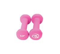 (0.5kg, Pink) Fitness Mad Neoprene Dumbell Set (Pack Of 2)