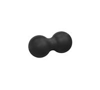 Fitness Mad Peanut Massage Ball, Double Lacrosse Ball for Myofascial Release, Trigger Point Therapy, Deep Tissue Massage & Relax Tight Muscles (Black)