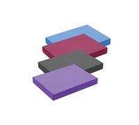 Fitness Mad Pilates Head Block, 25mm x 150mm x 205mm, Eco Friendly Yoga Block, High Density EVA Non Slip Block for Pilates, Yoga and Home Workouts