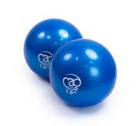 Fitness Mad Soft Weight Pair, Weighted Toning Balls for Pilates, Yoga & Fitness | 3 Weights Available, 0.5kg, 1kg, 1.5kg