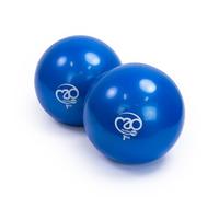Fitness Mad Soft Weight Pair, Weighted Toning Balls for Pilates, Yoga & Fitness | Sand Filled Smooth Touch PVC | 3 Weights Available, 0.5kg, 1kg, 1.5kg
