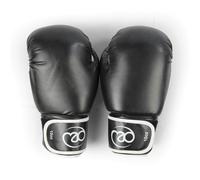 Fitness Mad Synthetic Leather Sparring Gloves Black Boxing
