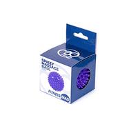 Fitness Mad Spikey Massage & Massage Ball Set, Ideal for Trigger Point Therapy, Deep Tissue & Myofascial Release, Designed to Relax Tight Muscles & Relieve Stress (7cm Single, Purple)