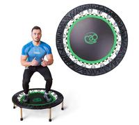 Fitness Mad Studio Pro Rebounder, 40” Fitness Trampoline, Aerobic Exercise Bouncer, Foldable Mini Trampoline, Weight Loss & Improves General Fitness