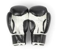 Fitness Mad Synthetic Leather Sparring Gloves Black Boxing