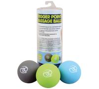 Fitness Mad Trigger Point Massage Ball Set Clear