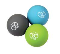Fitness Mad Trigger Point Massage Balls (Pack of 3)One Size Grey/Green/Blue MQ1