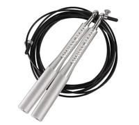 Fitness Mad Ultra Speed RopeOne Size Black/Silver MQ682