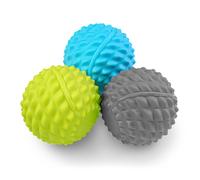 Fitness Mad Wave Massage Balls (Set of 3) - 7.5cm