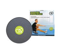 Fitness Mad Wobble Board, 40cm Diameter, Non Slip Adjustable Board, Body Balance Board, For Stability, Rehab & Coordination