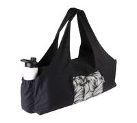 Yoga-Mad Large Yoga Mat Bag | Full Zip Yoga Bag with Bottle Holder | Unisex Carrier | Stores Mat and Accessories | Suitable for Pilates, Yoga, Gym, Fits Most Mat Sizes