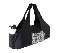 Fitness Mad Yoga Kit Bag with Water Bottle Holder - Black