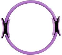 Fitness Pilates Ring - Double Handle Exercise Circle Fitness Magic Circle Resistance Ring Yoga Accessory Gym Training Tool Resistance Circle for Home Thigh Workout