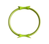 Fitness Pilates Ring - Portable Lightweight, Resistance Circle Double Handle Exercise Hoop for Women, Yoga Toning Core Thigh Arm Strength Training | Gym Home Workout Accessories Workout