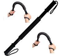 Fitness Power Twister Bar 30KG, 40KG, 50KG, 60KG Heavy Duty Spring Chest Expander for Shoulder, Arms and Chest Exercises, Upper Body Workout Strength Training, Forearm Exerciser, Arm Trainer (40)