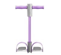 Fitness Pull Band Trainer - 6 Tube Resistance Rope Pedal, Abdominal Expander, Sturdy and Elastic Design | Home Training Abdominal Legs Abdominal Training Arms