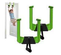 Fitness Pull Rings, Portable Door Bars for Adults, Non-Slip PP/PA Design, No Drilling, Load 130 kg 23 x 25 cm, Adjustable, Ideal for Home, Travel, Small Spaces