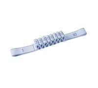 Fitness Resistance Band for Stretching and Yoga, 10-Section Elastic Training Bands, Full Body Workout Equipment for Home Gym, Glutes Training & Strength for Men and Women