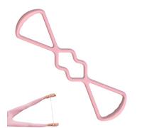 Fitness Resistance Bands, Back Workout Resistance Band 8 Shaped, Non-Slip Yoga Pilates Pulling Rope Equipment for Living Room Dormitory Wife Mother Girlfriend