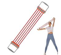 Fitness Resistance Bands, Chest Expander, 5 Adjustable Spring Fitness Arm Stretching Bands Elastic Bands | Hand Helper, Ergonomic Exercise Equipment for Gym