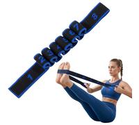 Fitness Resistance Bands for Stretching and Yoga, 8-Section Adjustable Elastic Band with Clear Number Markings for Home Workouts, Pilates & Flexibility Training Resistance Bands for Stretching